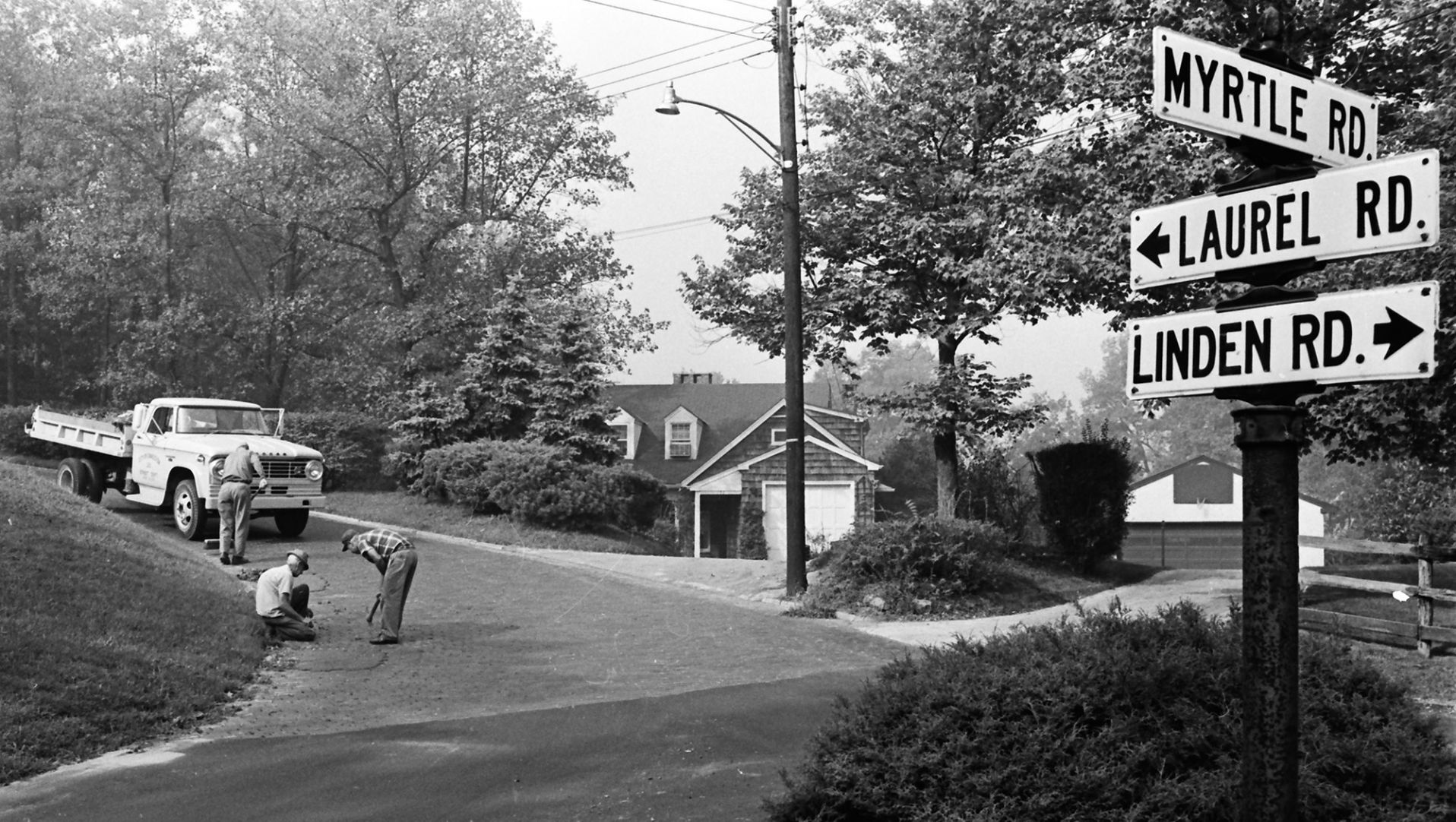 Vintage West Virginia: Laurel Road resurfacing